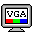 VGA monitor