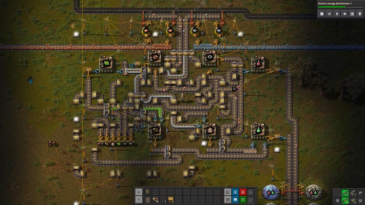 Start by building a small spaghetti base.